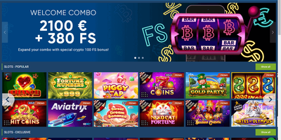 1xCasino nettsted forhåndsvisning