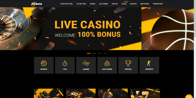 20bets websted forhåndsvisning