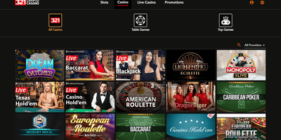 321CryptoCasino sitevoorbeeld