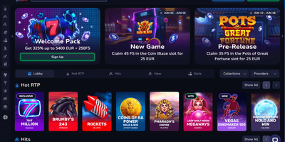 7BitCasino nettsted forhåndsvisning