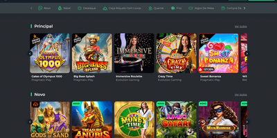 BetCollect websted forhåndsvisning