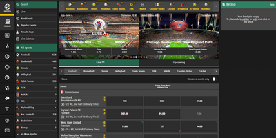 Betfinal webbplatsförhandsvisning