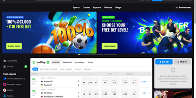معاينة Betmaster للموقع