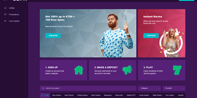 Betti websted forhåndsvisning