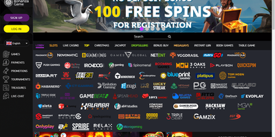Bonanza Game websted forhåndsvisning