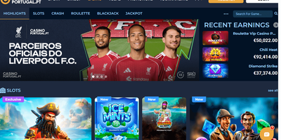 معاينة Casino Portugal للموقع