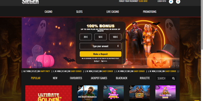 Casino Sieger websted forhåndsvisning