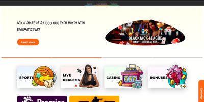 معاينة Casino-X للموقع