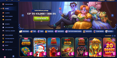 Casombie websted forhåndsvisning