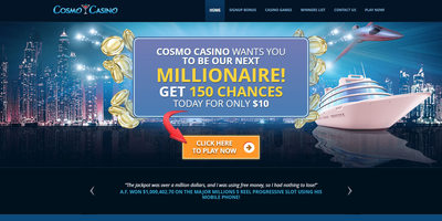 Cosmo websted forhåndsvisning