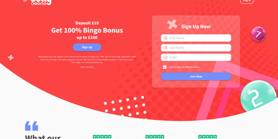 Dotty Bingo websted forhåndsvisning