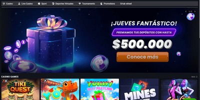 Fantastic Bet websted forhåndsvisning