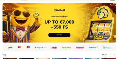 FatFruit nettsted forhåndsvisning