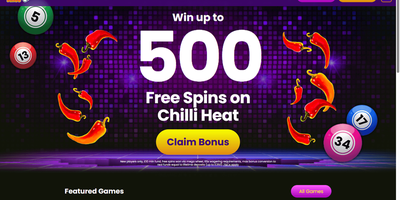 Fever Bingo predogled spletnega mesta