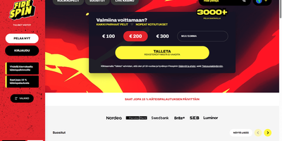 معاينة Firespin للموقع