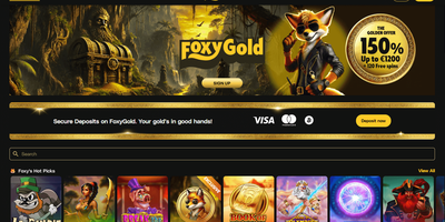 Foxygold predogled spletnega mesta