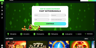 Froggybet predogled spletnega mesta