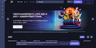 Funky Jackpot websted forhåndsvisning