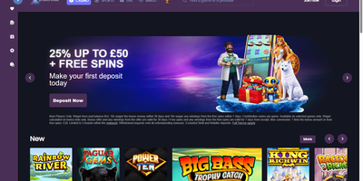 Glimmer websted forhåndsvisning