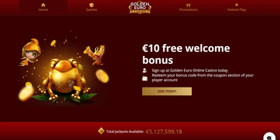 Golden Euro sitevoorbeeld