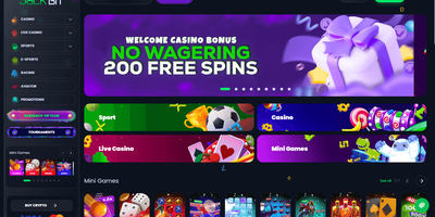 Jackbit websted forhåndsvisning
