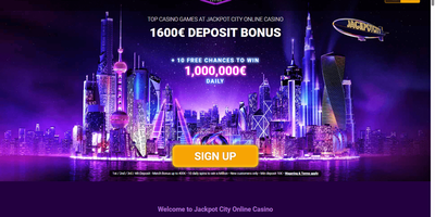 معاينة JackpotCity للموقع