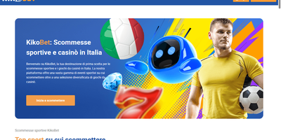 Kikobet websted forhåndsvisning