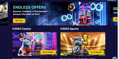 Kirgo nettsted forhåndsvisning