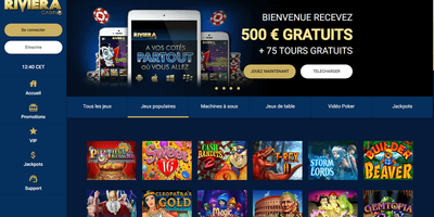 La Riviera websted forhåndsvisning