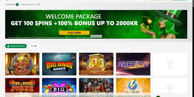 معاينة Luckster للموقع