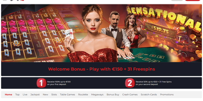 Lucky 31 nettsted forhåndsvisning