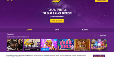 Lucky websted forhåndsvisning