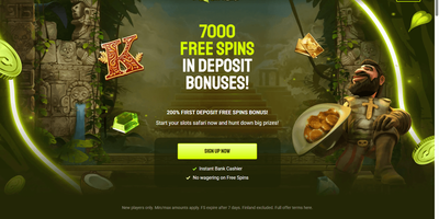 Lucky Jungle nettsted forhåndsvisning