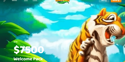 معاينة Lucky Tiger للموقع