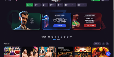 معاينة MasterPlay للموقع