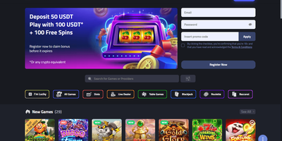 معاينة mBitCasino للموقع