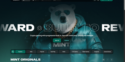 معاينة Mint.io للموقع