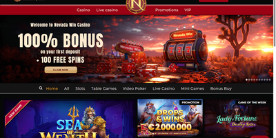 Nevada Win sitevoorbeeld