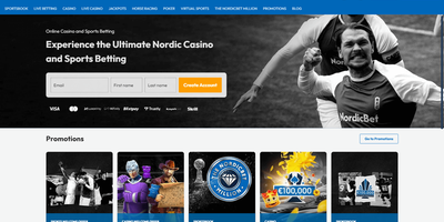 معاينة NordicBet للموقع