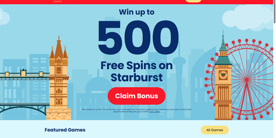 Online Casino London webbplatsförhandsvisning