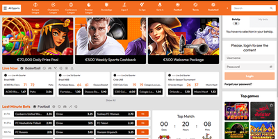 OptimBet predogled spletnega mesta