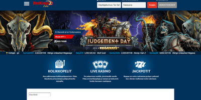 RedKings websted forhåndsvisning