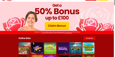 معاينة Rose Slots للموقع