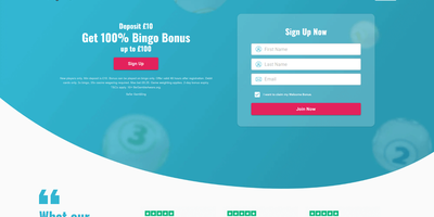 Rosy Bingo websted forhåndsvisning