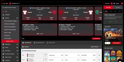 SELECT.bet webbplatsförhandsvisning
