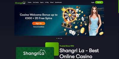 Shangri La predogled spletnega mesta