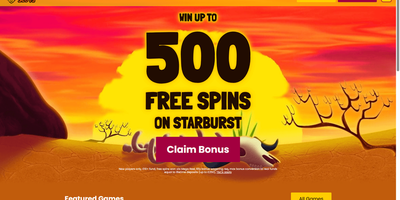 Simba Slots predogled spletnega mesta