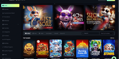 Slot Bunny sitevoorbeeld