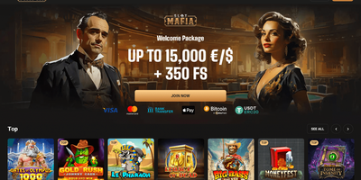 Slot Mafia predogled spletnega mesta