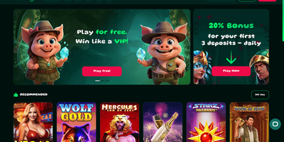 SlotGems nettsted forhåndsvisning